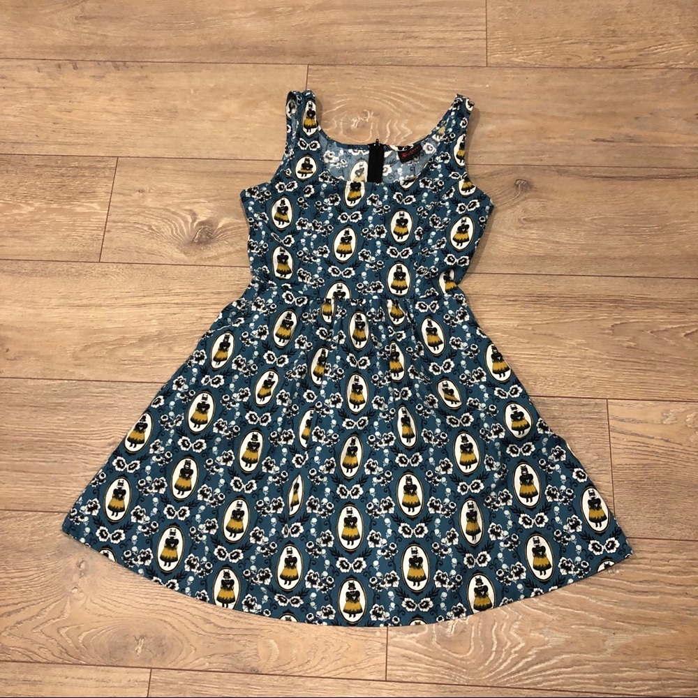 Teal dress